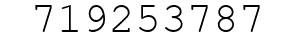 Number 719253787.