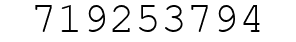 Number 719253794.