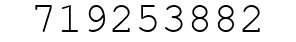 Number 719253882.