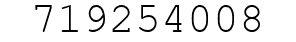 Number 719254008.