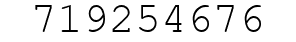 Number 719254676.