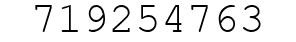 Number 719254763.