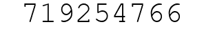 Number 719254766.