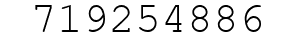 Number 719254886.