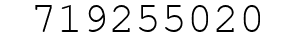 Number 719255020.