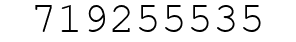 Number 719255535.