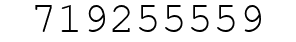 Number 719255559.