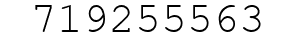 Number 719255563.