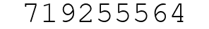 Number 719255564.