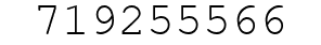 Number 719255566.