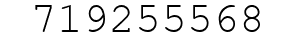 Number 719255568.