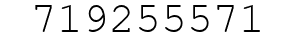 Number 719255571.