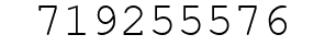 Number 719255576.