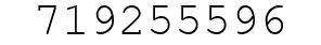 Number 719255596.