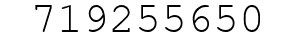 Number 719255650.