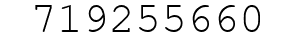 Number 719255660.