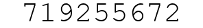 Number 719255672.