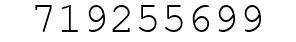 Number 719255699.