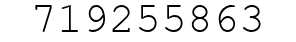 Number 719255863.