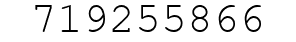 Number 719255866.