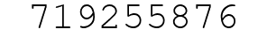 Number 719255876.