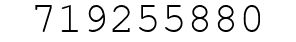 Number 719255880.