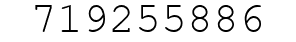 Number 719255886.