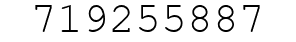 Number 719255887.