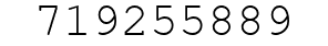 Number 719255889.