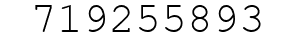 Number 719255893.