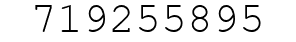 Number 719255895.