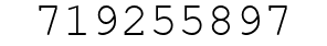 Number 719255897.
