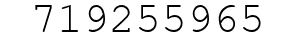 Number 719255965.