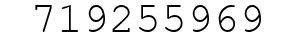 Number 719255969.