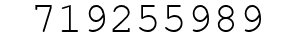 Number 719255989.