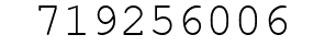 Number 719256006.