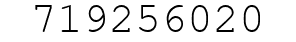 Number 719256020.