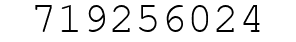 Number 719256024.