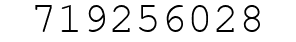 Number 719256028.