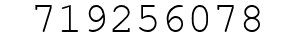 Number 719256078.