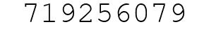 Number 719256079.