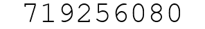Number 719256080.