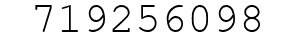 Number 719256098.
