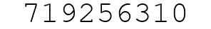 Number 719256310.