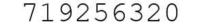 Number 719256320.
