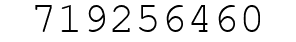 Number 719256460.