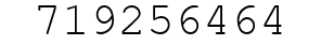 Number 719256464.