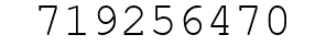 Number 719256470.
