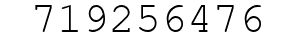 Number 719256476.