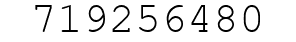 Number 719256480.